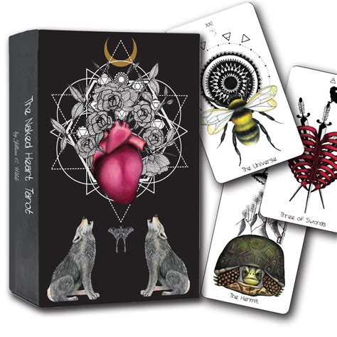 Naked Heart Tarot by Jillian C. Wilde of Wilde Heart Alchemy